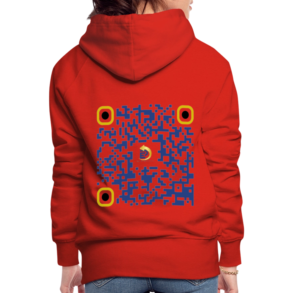 Women’s Premium Hoodie - red
