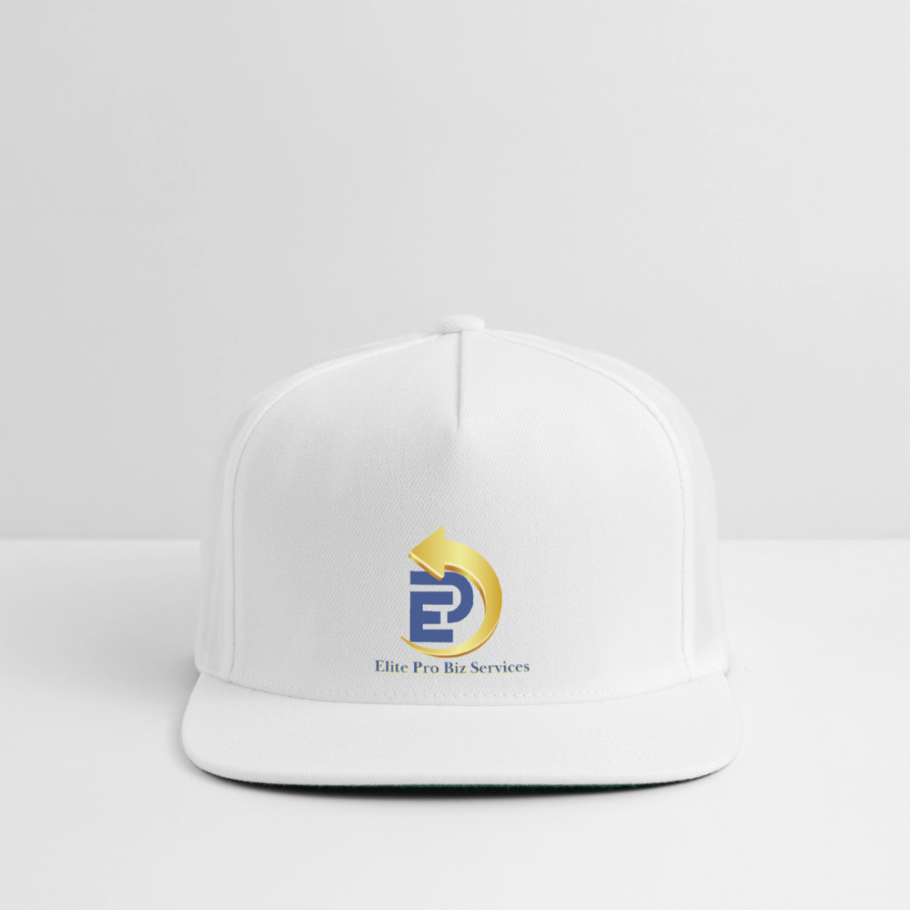Snapback Baseball Cap - white