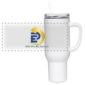 40 oz Travel Tumbler - white