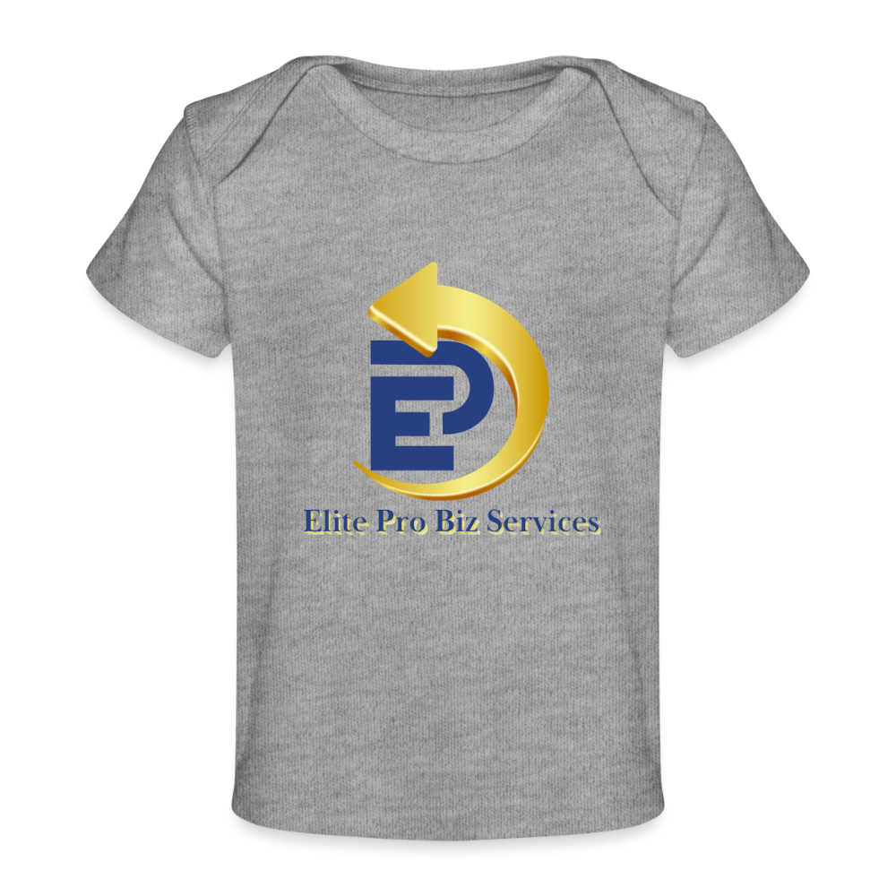 Organic Baby T-Shirt | Spreadshirt 1433 - heather grey