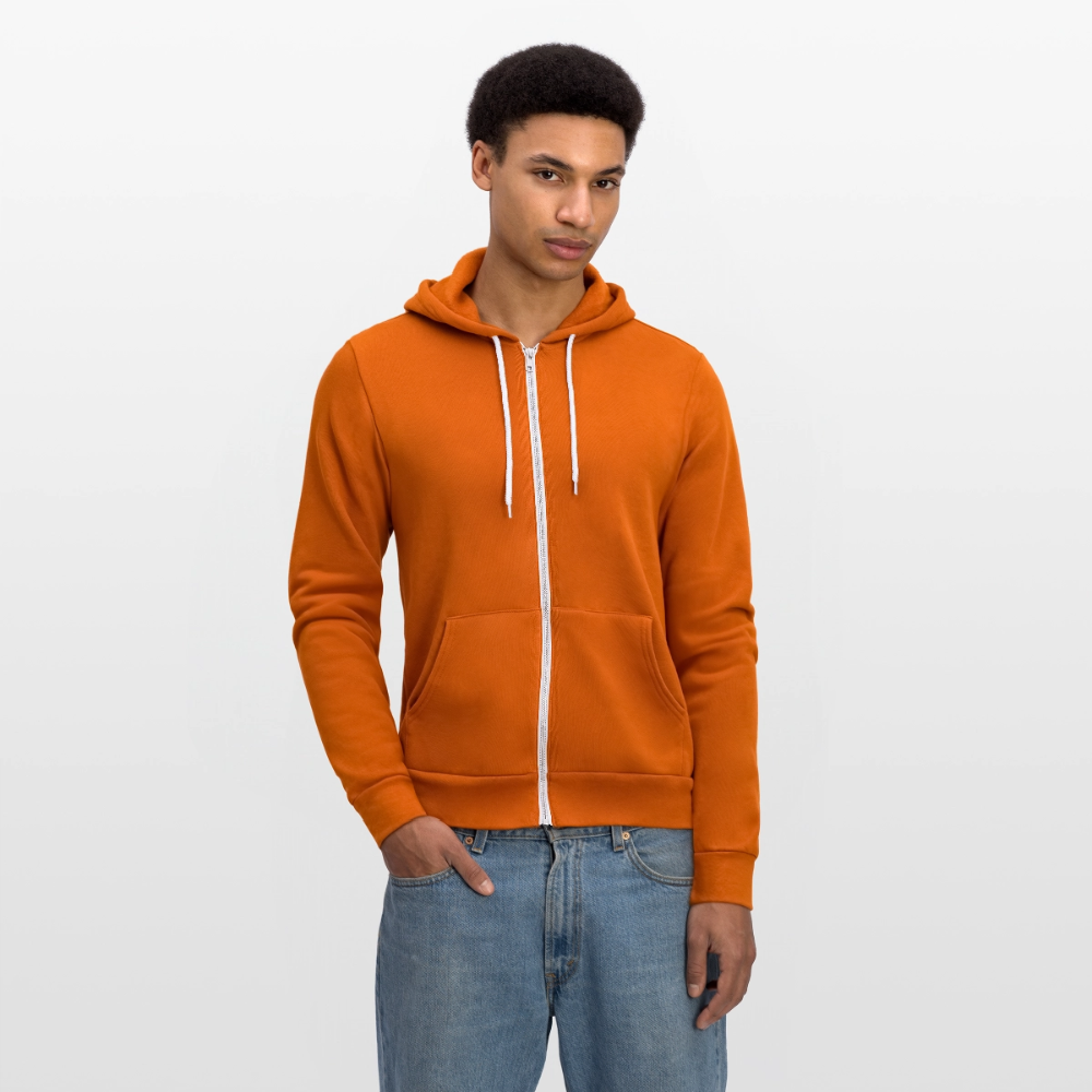 Unisex Full Zip Hoodie - autumn