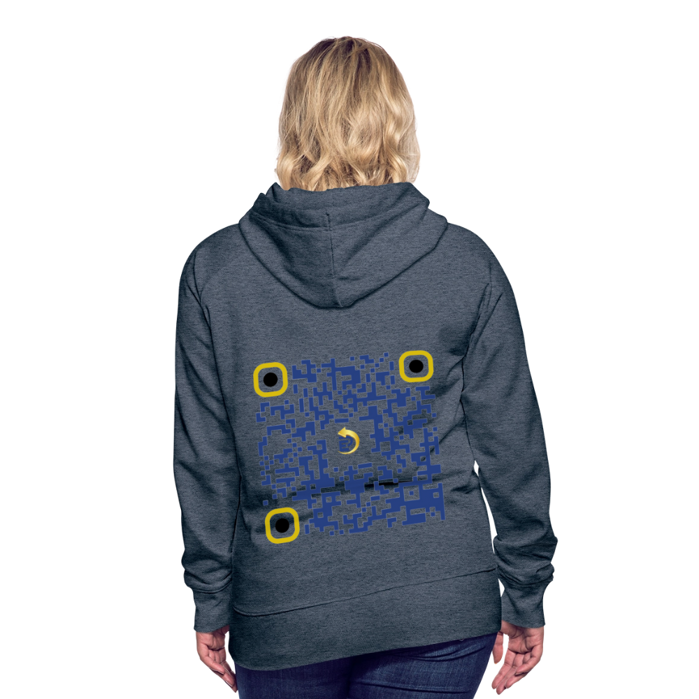 Women’s Premium Hoodie - heather denim