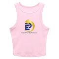 Slim Fit Rib Women's Tank Top - pink