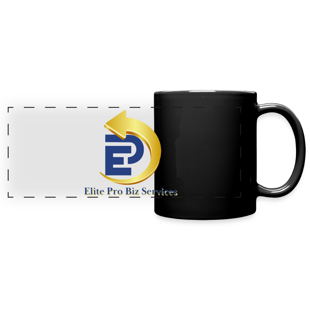 Full Color Panoramic Mug - black