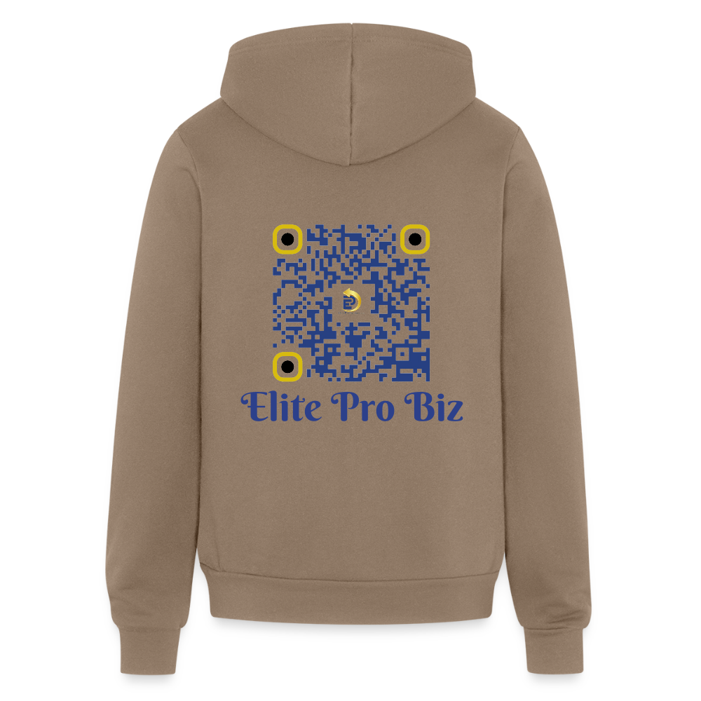 Unisex Full Zip Hoodie - cinder