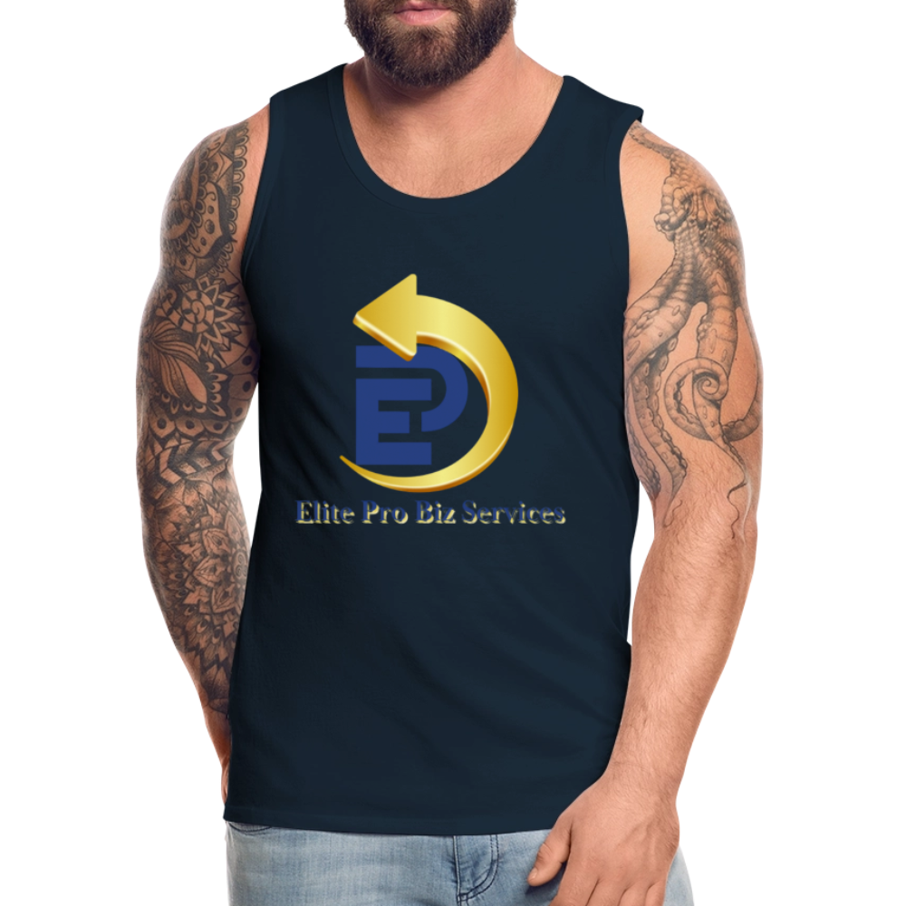 Men’s Premium Tank - deep navy