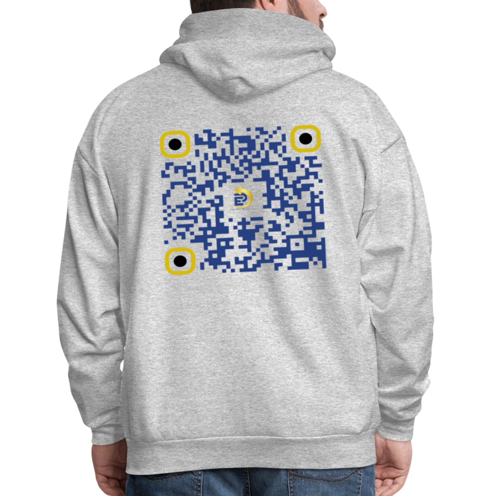 Men's Hoodie - heather gray