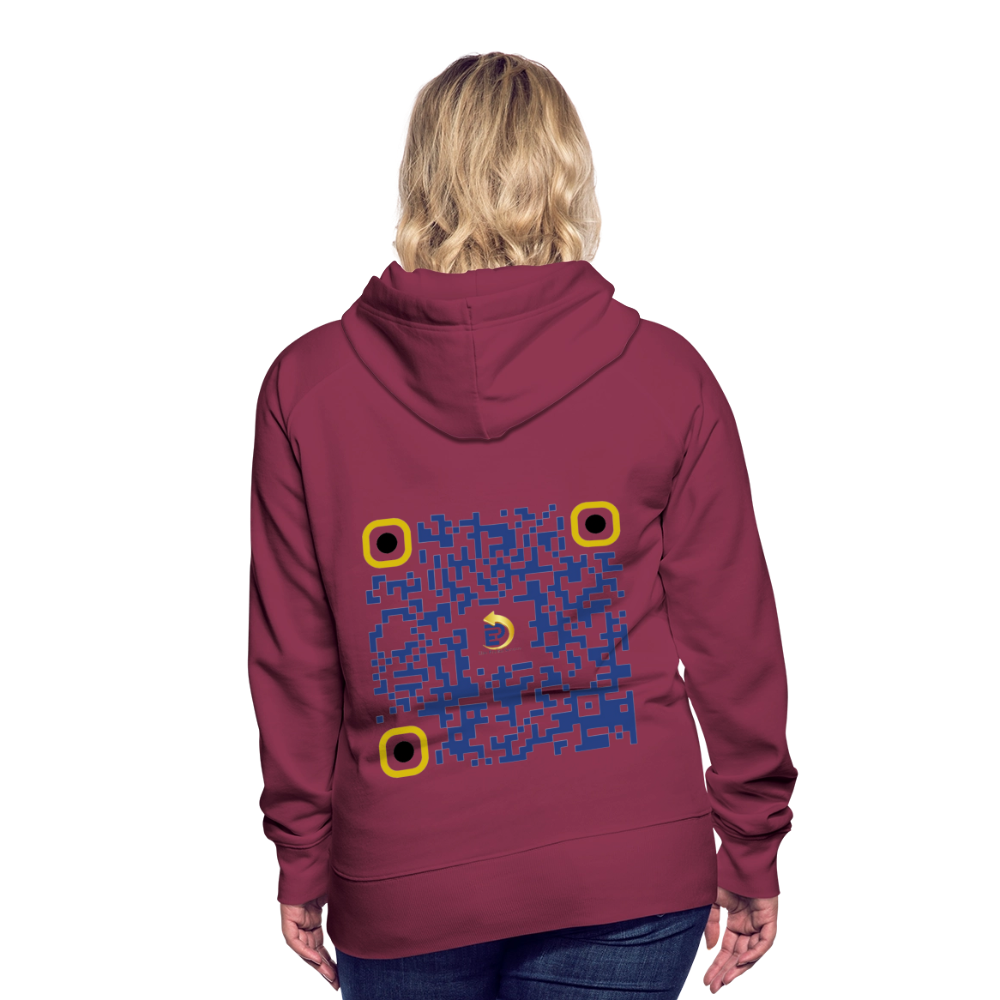 Women’s Premium Hoodie - burgundy