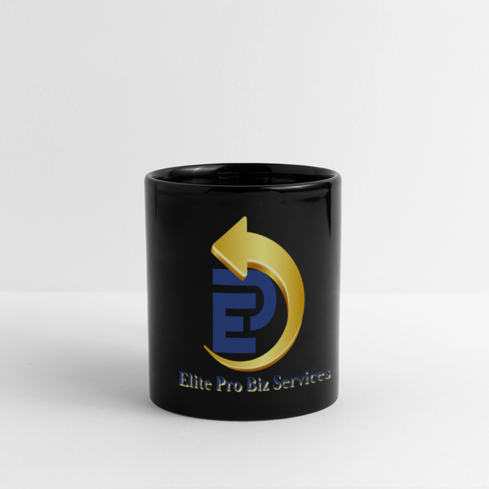 Full Color Panoramic Mug - black