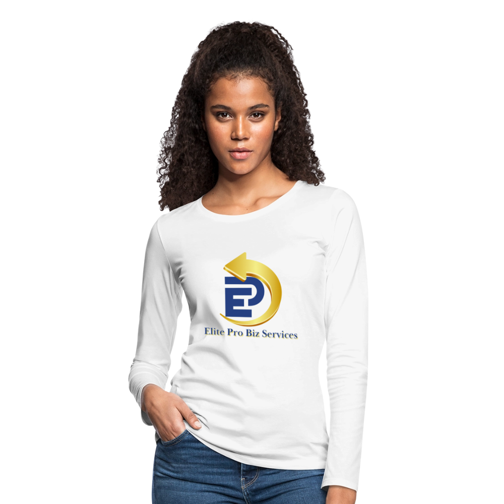 Women's Premium Long Sleeve T-Shirt - white