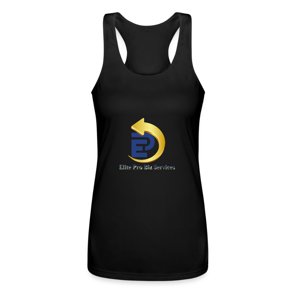 Women’s Performance Racerback Tank Top - black