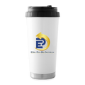 16 oz Travel Mug - white