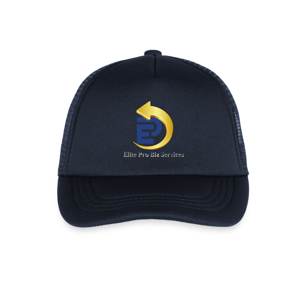 Kid's Trucker Cap - navy