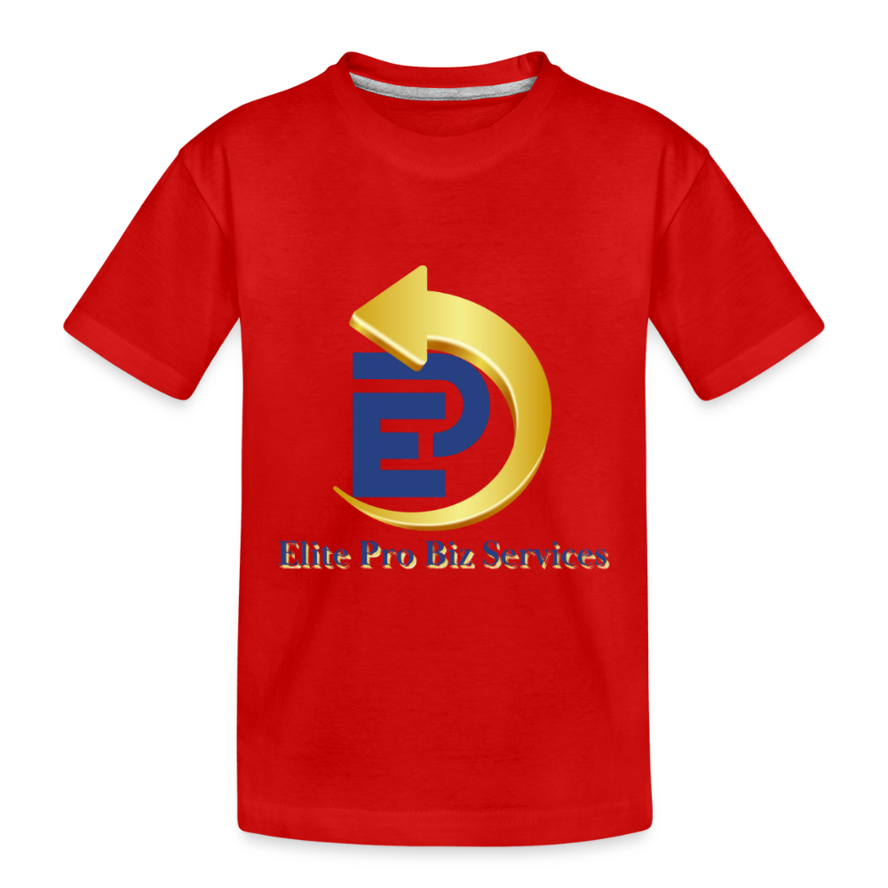 Toddler Premium Organic T-Shirt - red