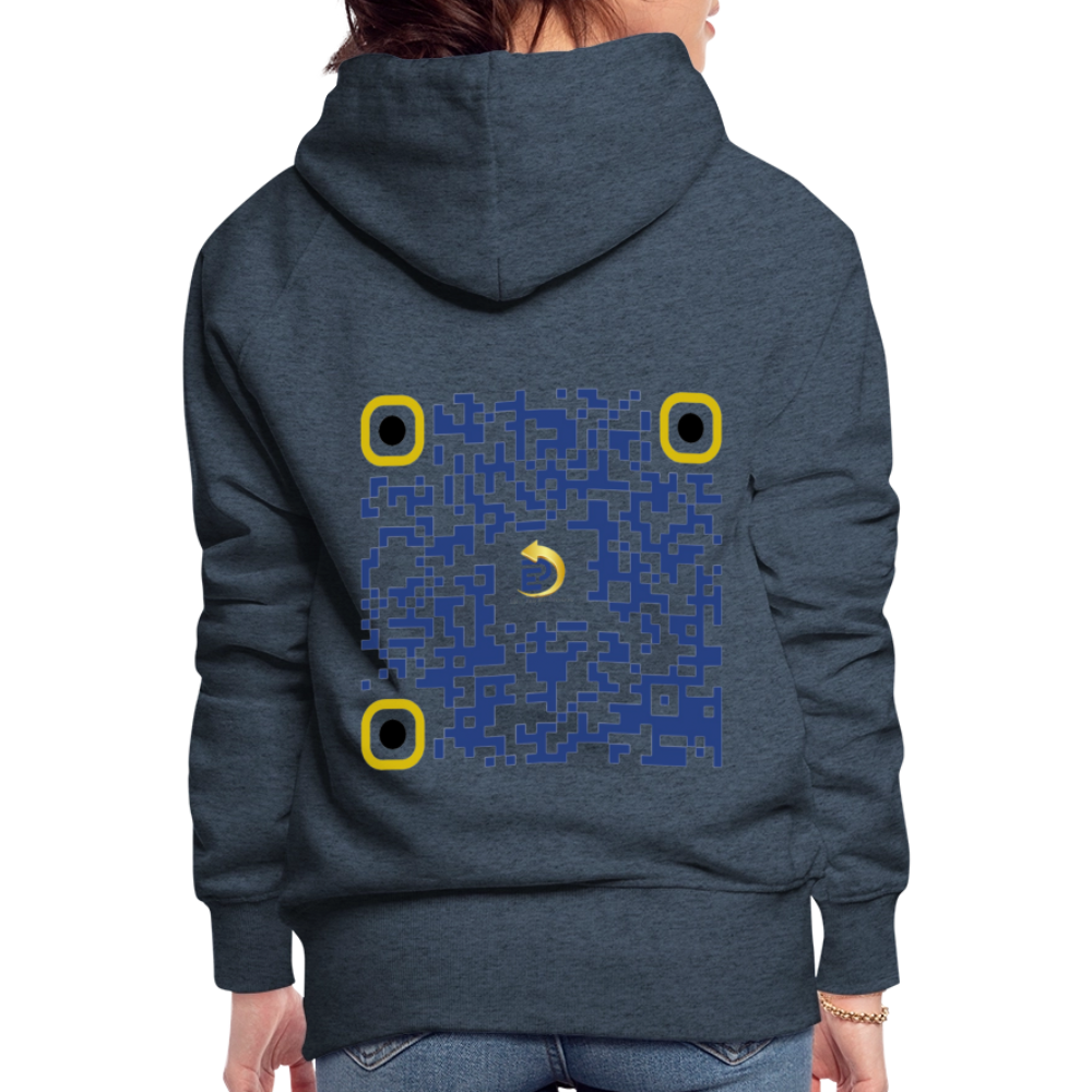 Women’s Premium Hoodie - heather denim