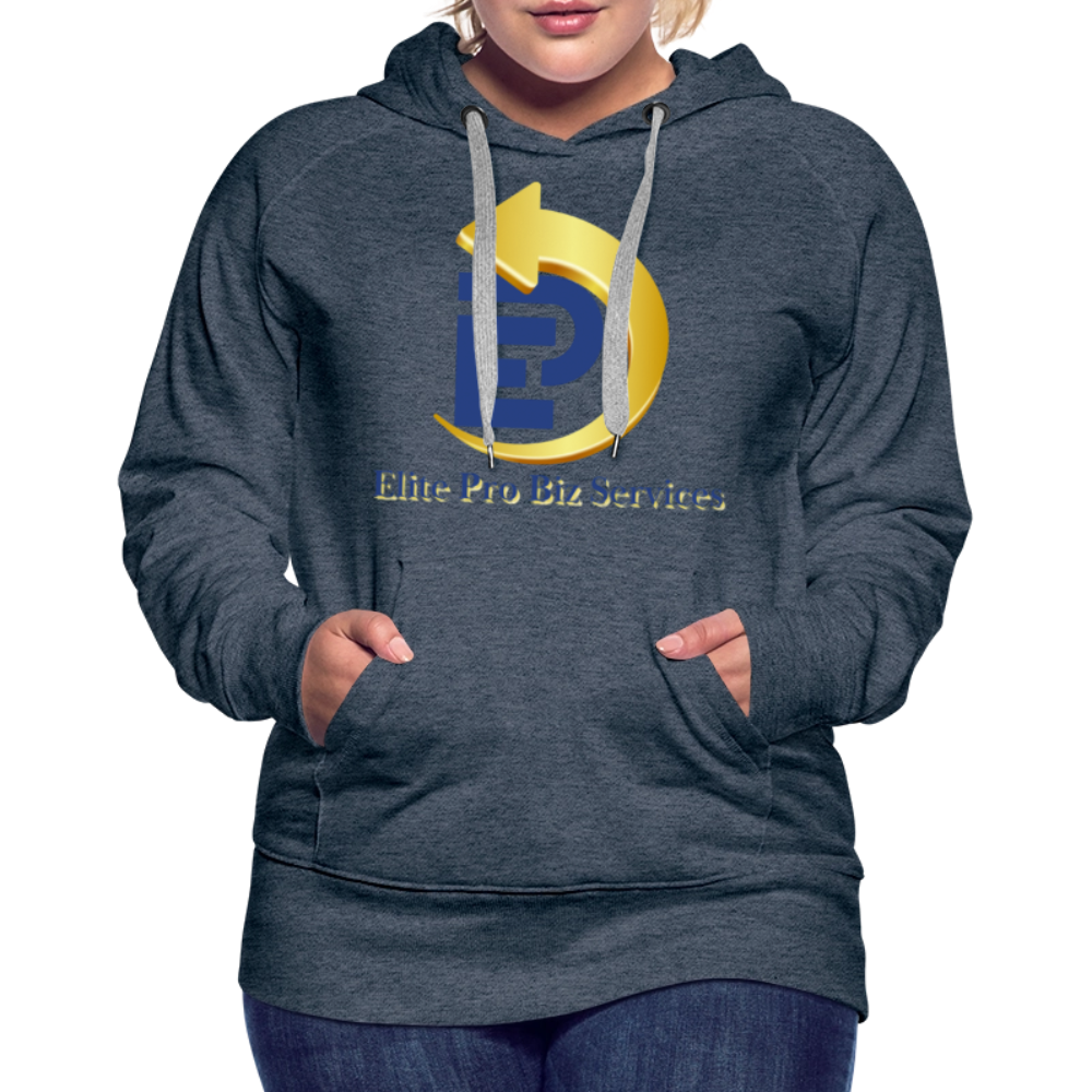 Women’s Premium Hoodie - heather denim
