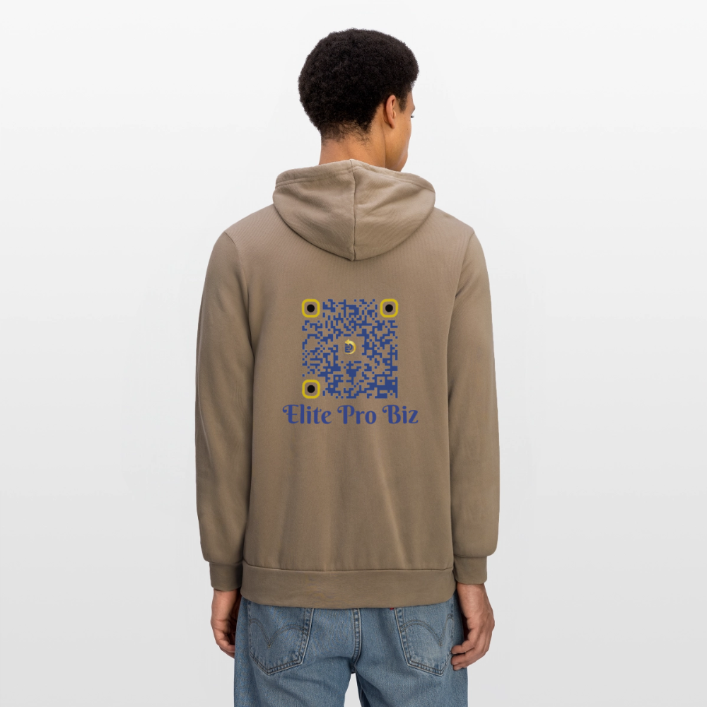 Unisex Full Zip Hoodie - cinder