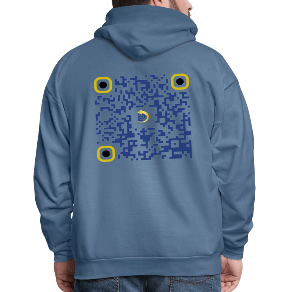 Men's Hoodie - denim blue