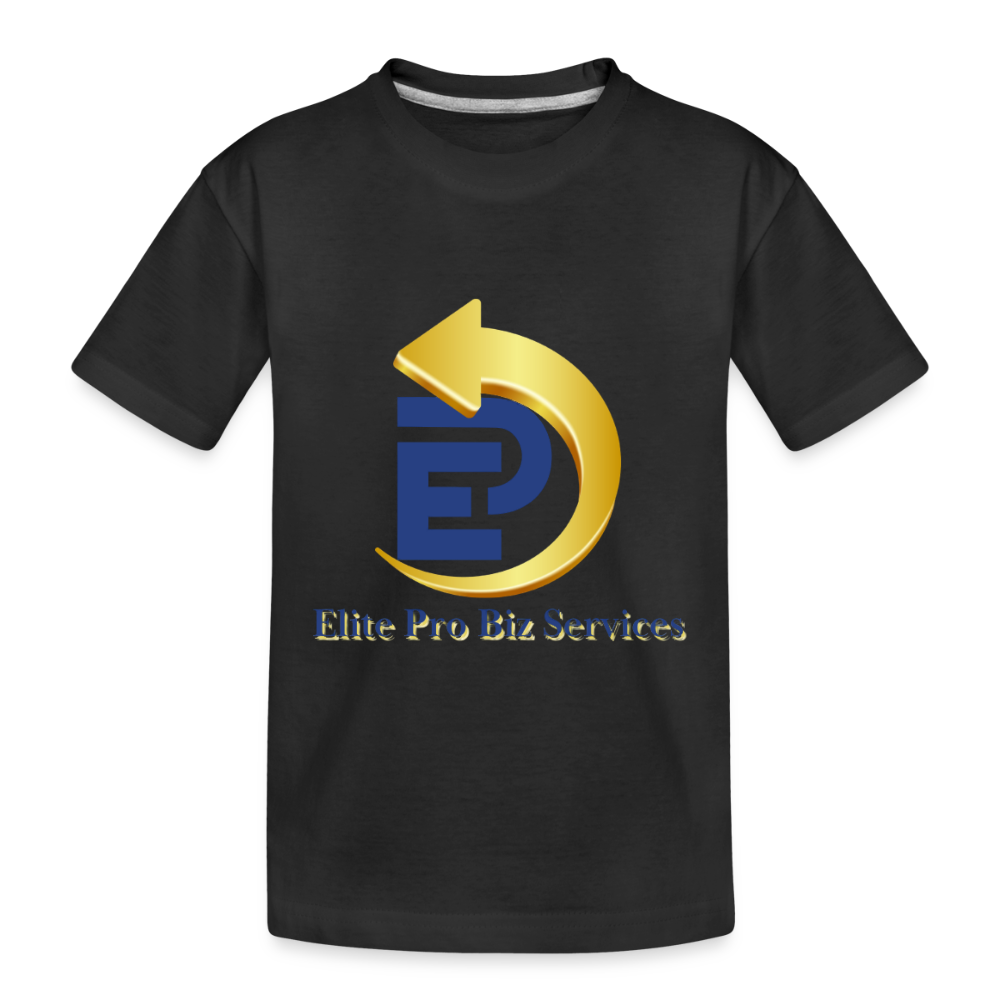 Toddler Premium Organic T-Shirt - black