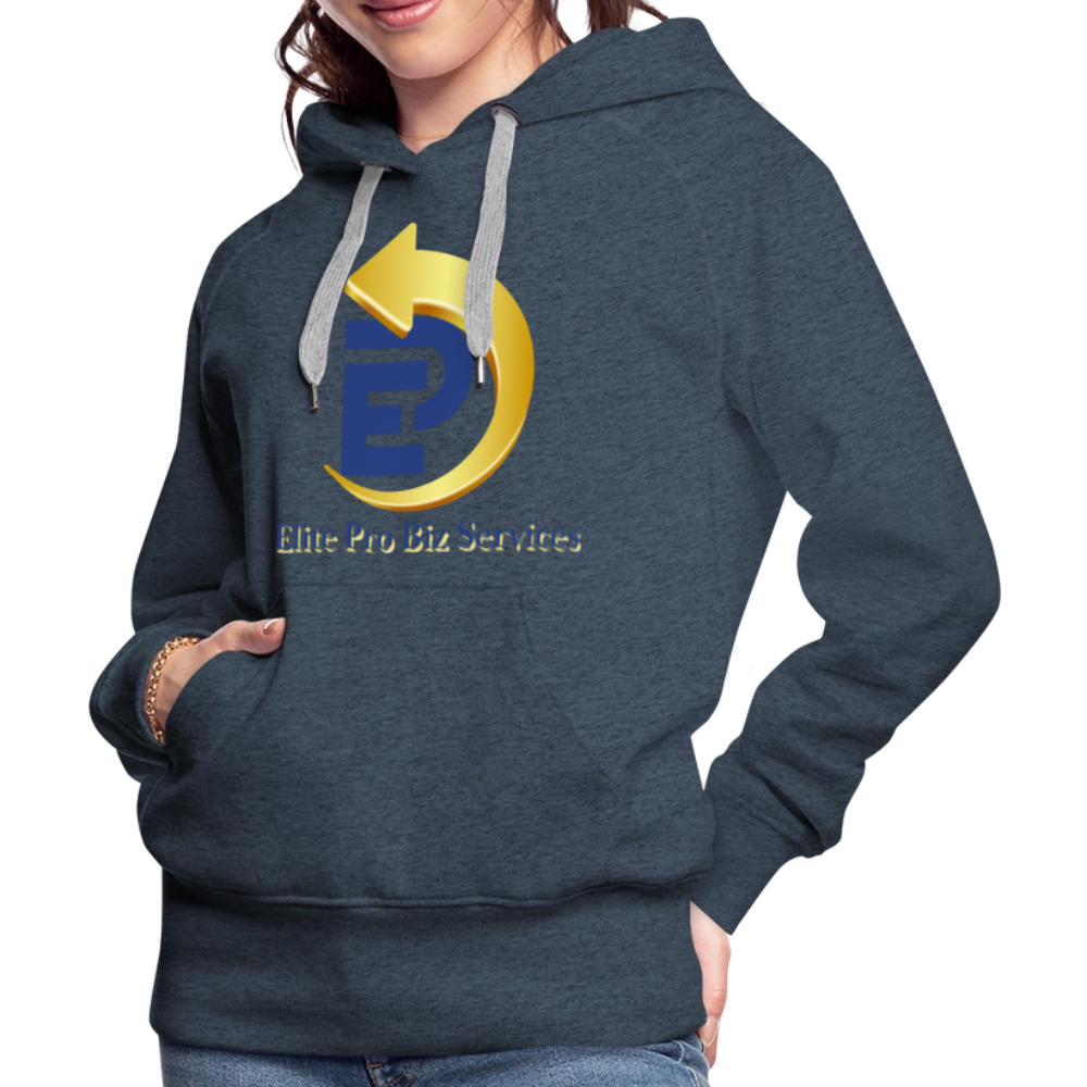 Women’s Premium Hoodie - heather denim