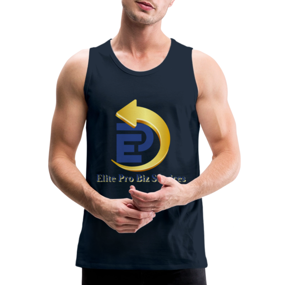 Men’s Premium Tank - deep navy