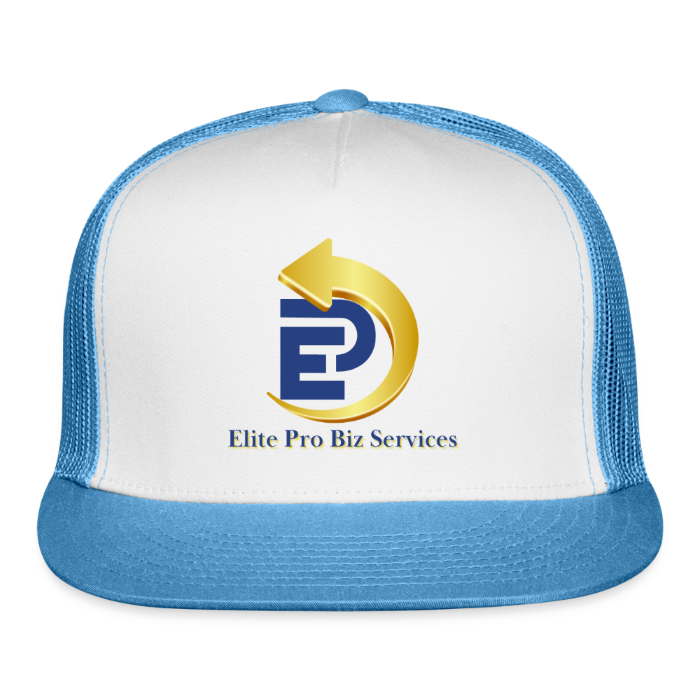 Trucker Hat - white/blue