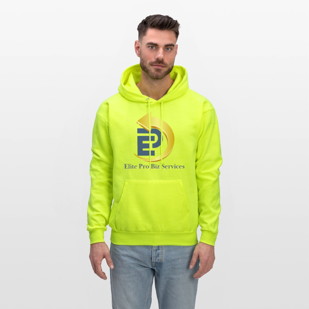 Men's Hoodie - safety green
