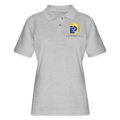 Women's Pique Polo Shirt - heather gray