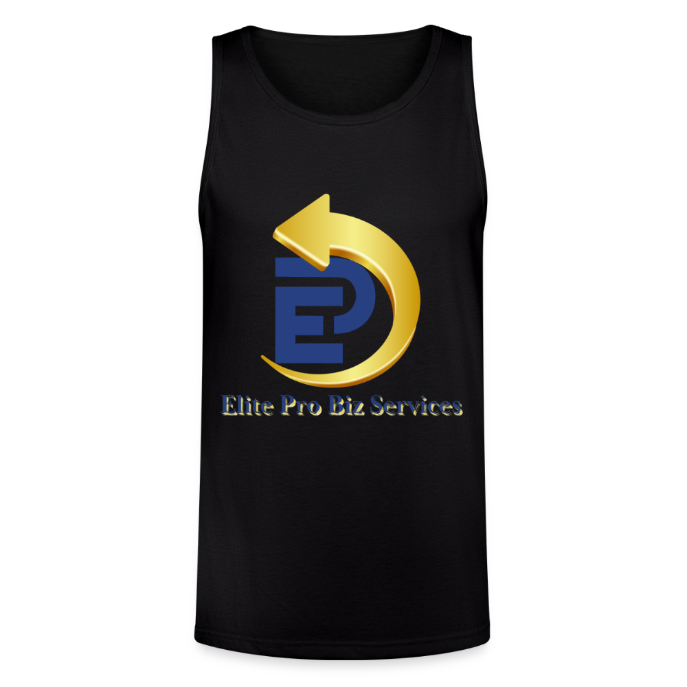 Unisex Tri-Blend Organic Tank - black