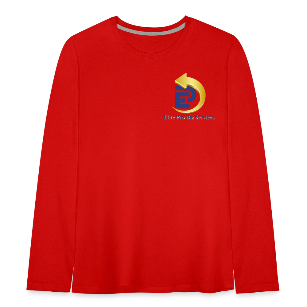 Kids' Premium Long Sleeve T-Shirt - red