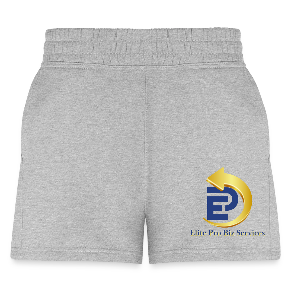Women's Jogger Short - heather gray