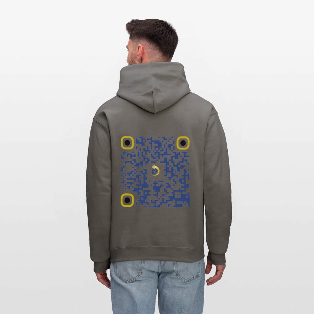 Men's Hoodie - asphalt gray