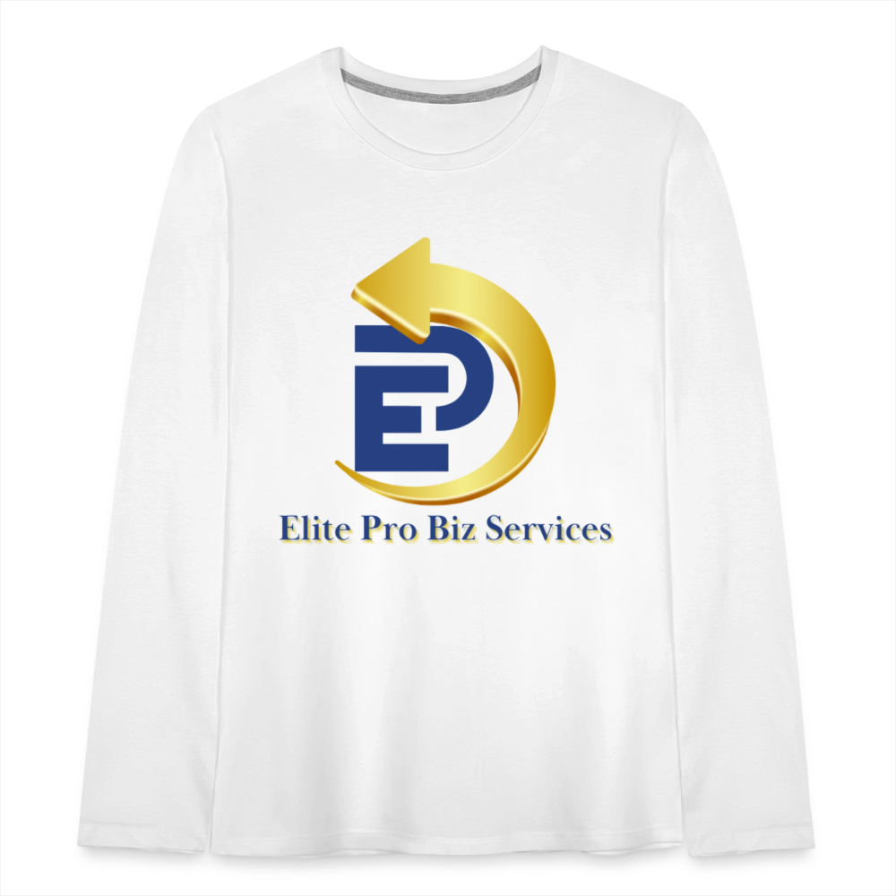 Kids' Premium Long Sleeve T-Shirt - white