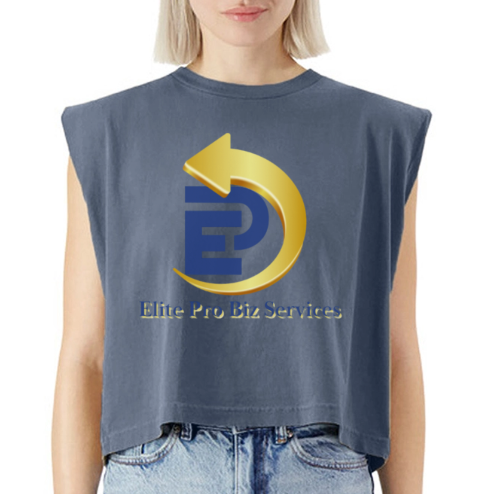 Washed Women´s Muscle Tank Top - faded navy