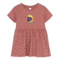 Infant Baby Rib Dress - mauve
