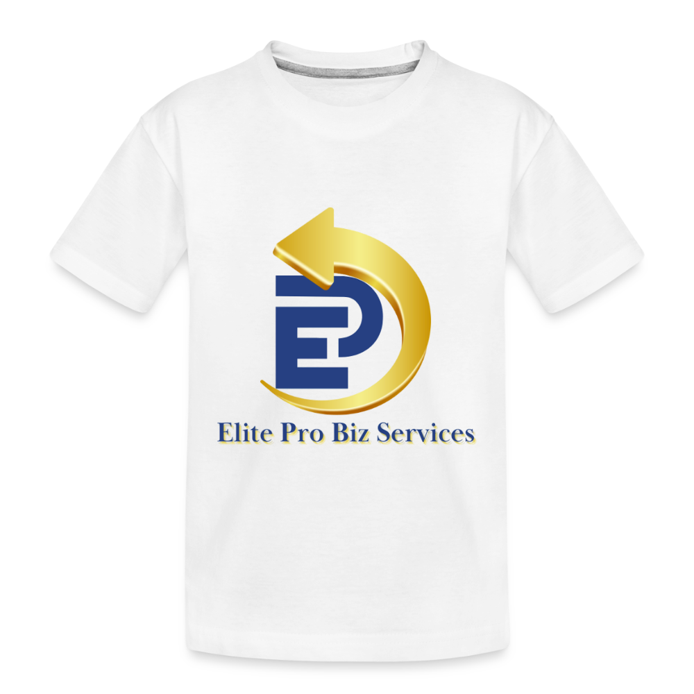 Toddler Premium Organic T-Shirt - white