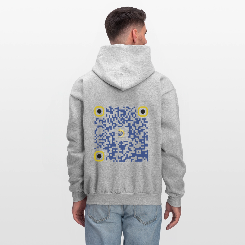 Men's Hoodie - heather gray