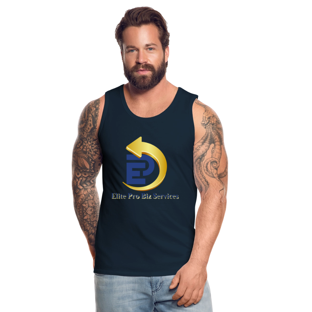 Men’s Premium Tank - deep navy