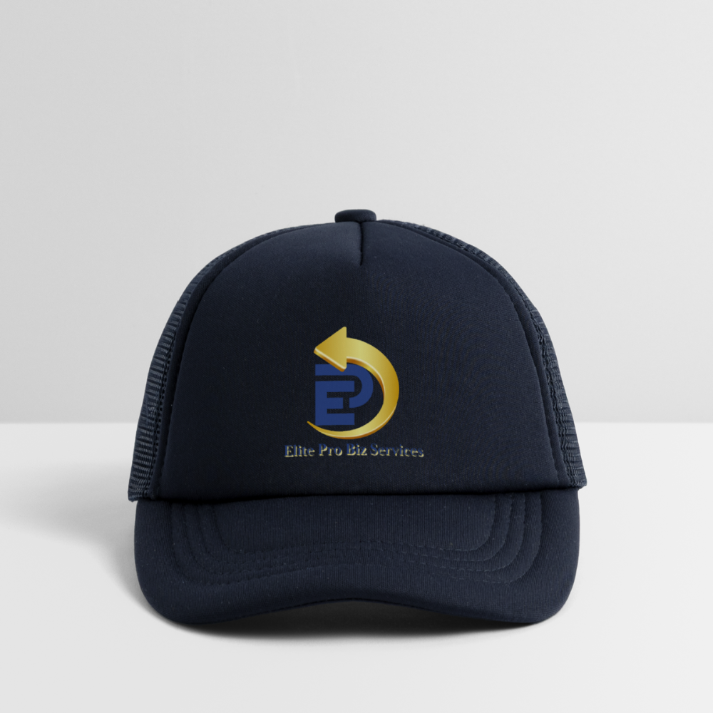 Kid's Trucker Cap - navy