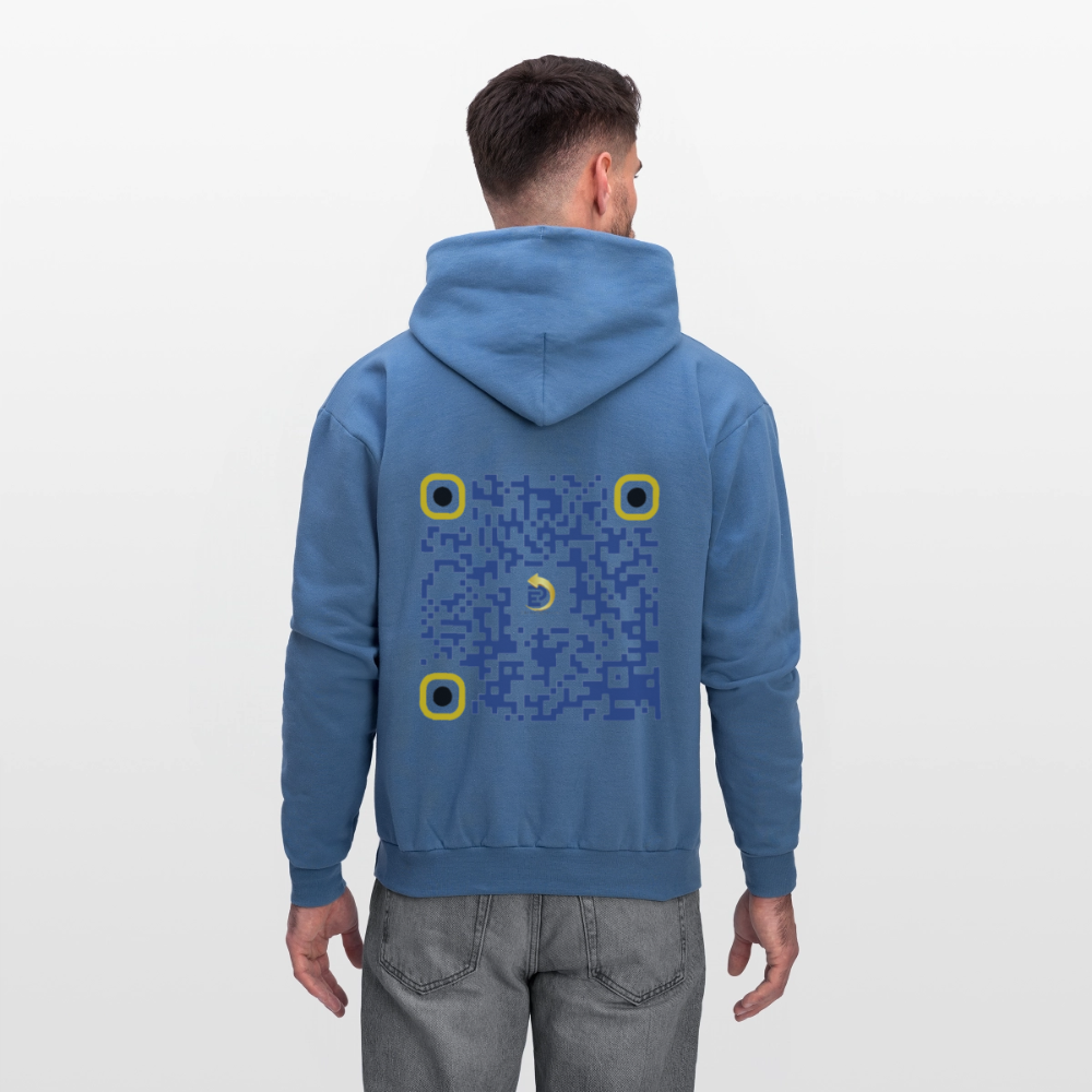 Men's Hoodie - denim blue