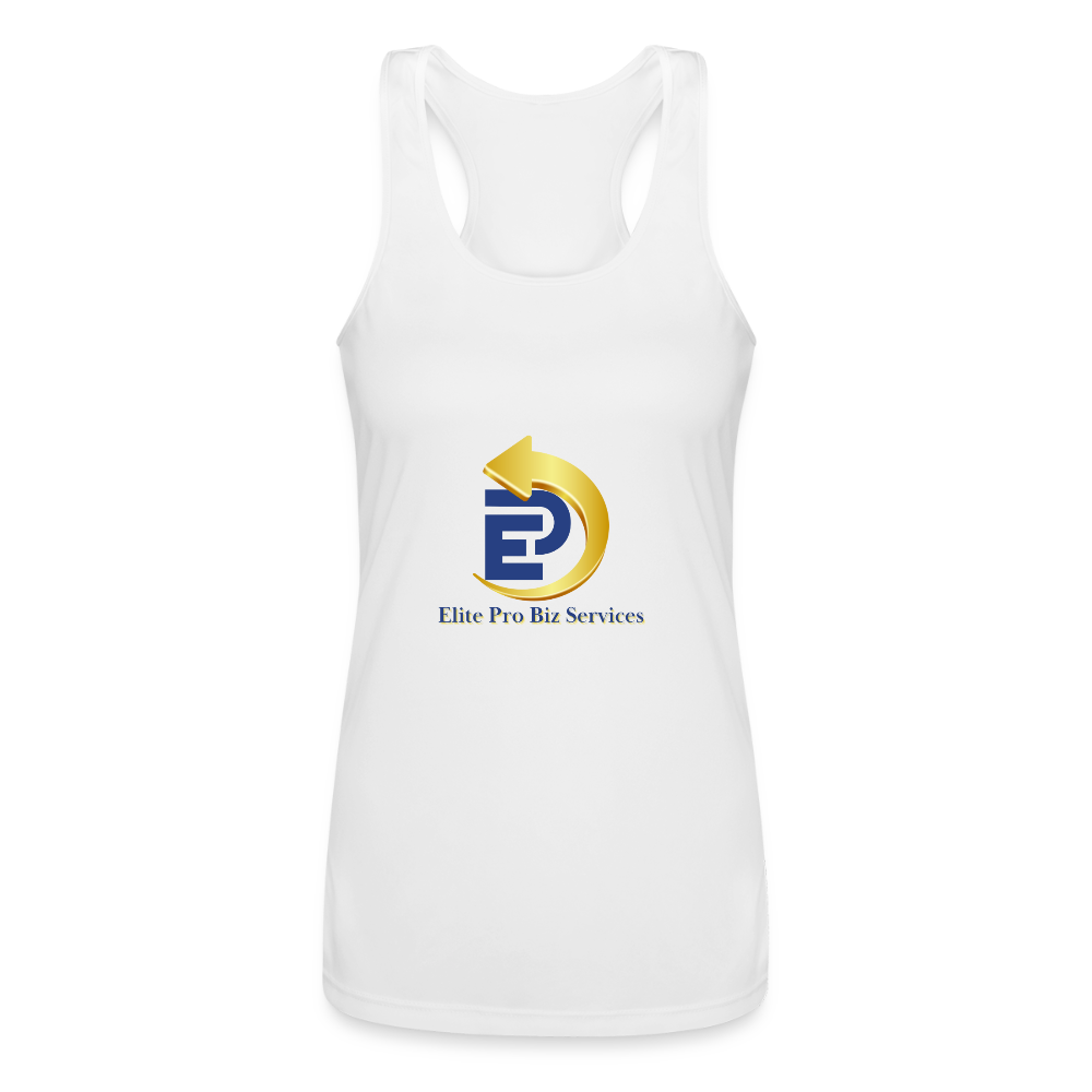 Women’s Performance Racerback Tank Top - white
