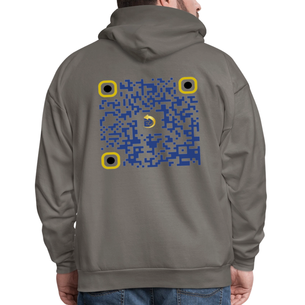 Men's Hoodie - asphalt gray