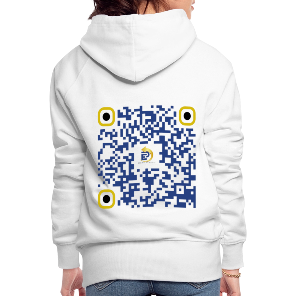 Women’s Premium Hoodie - white