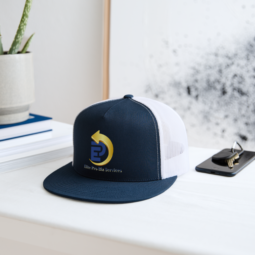 Trucker Hat - navy/white