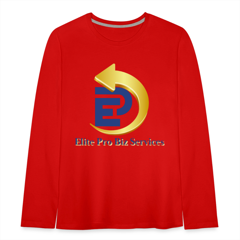Kids' Premium Long Sleeve T-Shirt - red