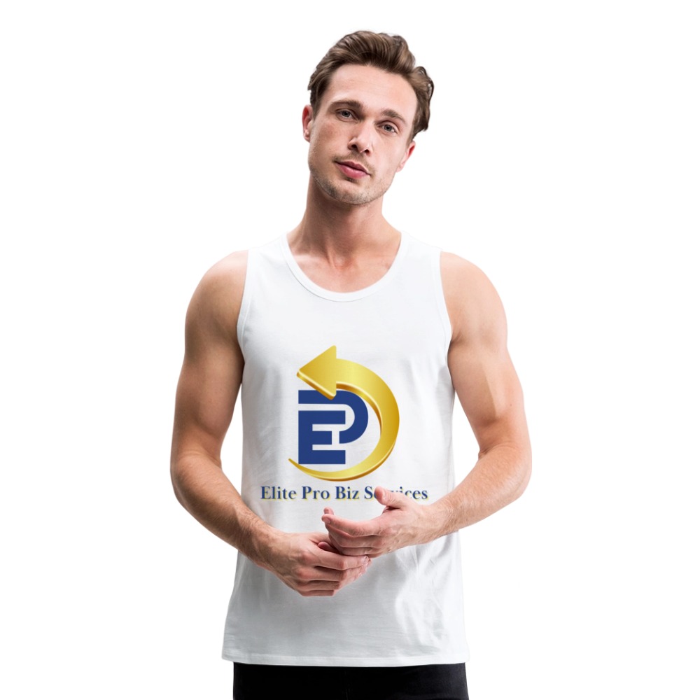 Men’s Premium Tank - white