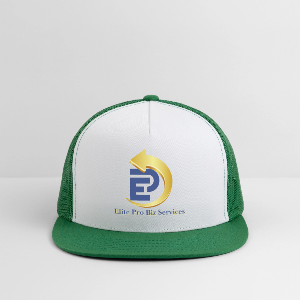 Trucker Hat - white/kelly green