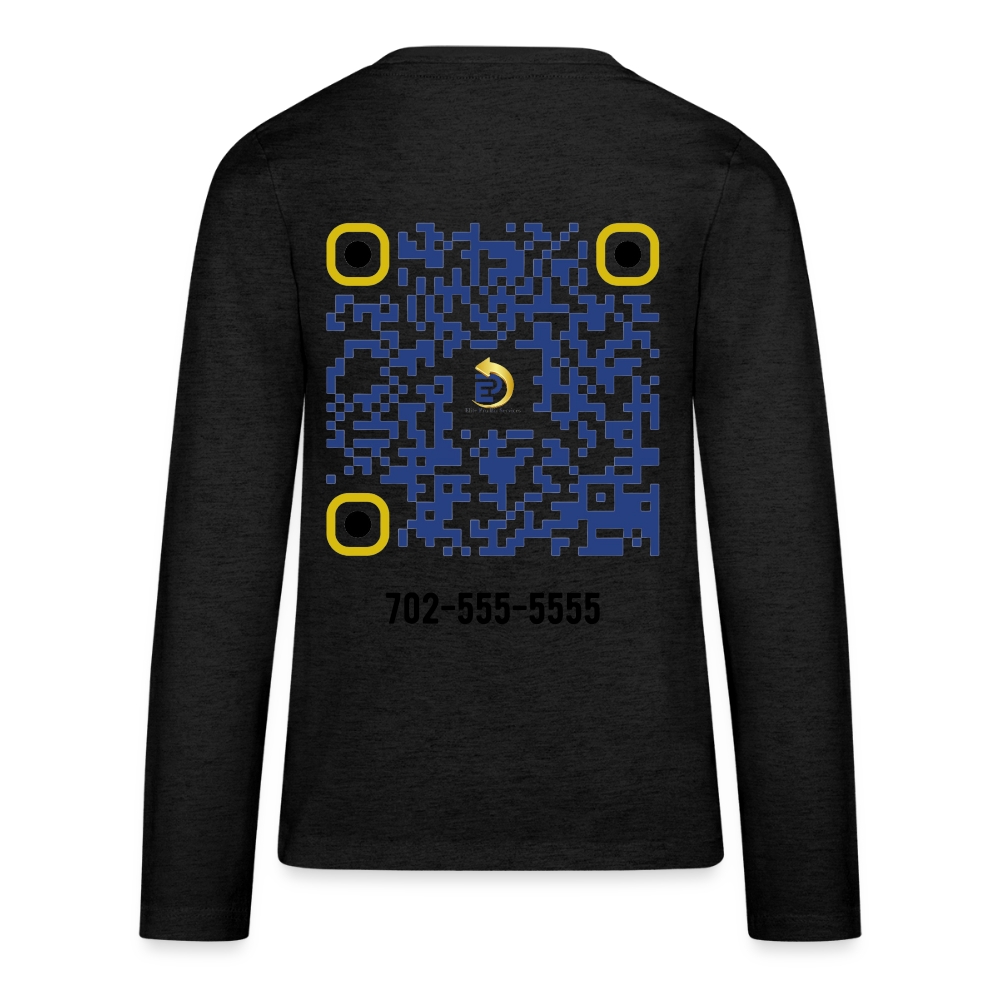 Kids' Premium Long Sleeve T-Shirt - charcoal grey