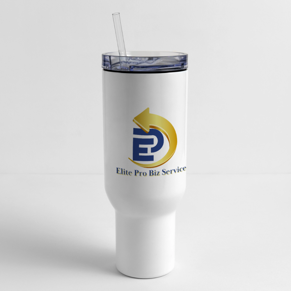 40 oz Travel Tumbler - white