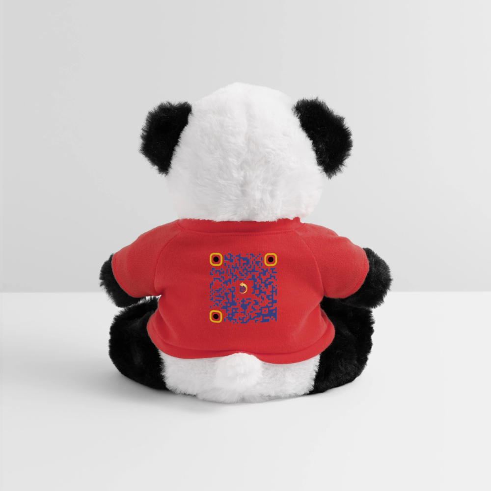 Panda Bear - red